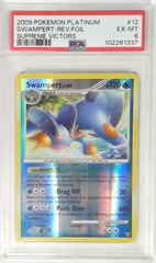 V1881: 2009: Swampert: 12/147: Supreme Victors: Platinum: PSA: 6: EX-MT: 102261337